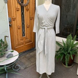 HENCE BRAND Women’s Midi Dress Cotton Blend Fitted